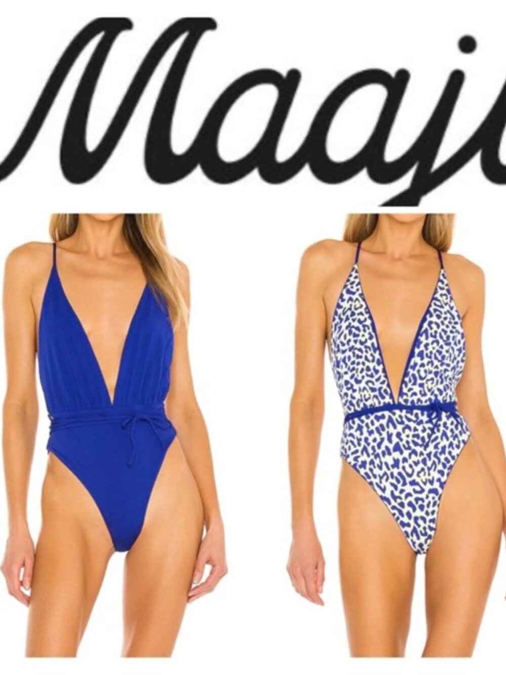 Maaji Safari Reversible One-Piece Swimsuit Small